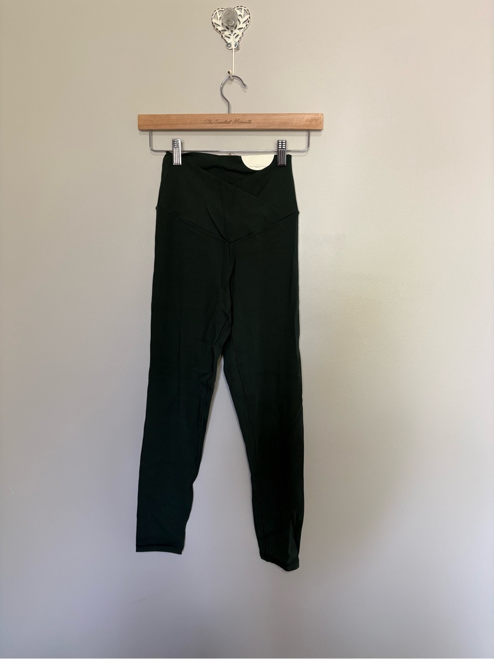 NWT! Aerie High-Waist dark green Leggings